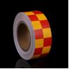 Buy cheap Waterproof Red And White Adhesive Safety Conspicuity Reflector Tape For Trailer Cars Trucks Outdoor Reflective Tape from wholesalers