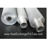 Buy cheap B338 Gr. 2 SMLS Titanium Tube , 1.245mmWT Extruded Spiral Aluminum Fin Tube from wholesalers