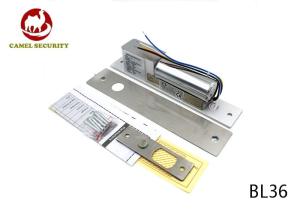 China Deadlocked Fail Safe Electric Lock , Door Bolt Lock DC12V / 450mA Voltage on sale