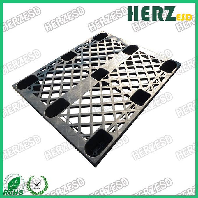 Nine Feets Electronic Conductive Pallet Stackable 2000kg ESD PCB Racks