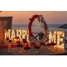 Buy cheap Wedding Marquee Light Up Letters Neon Sign For Custom Decoration from wholesalers