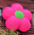 Seven Clouds Inflatable Flower Air Model Customized Shopping Mall Beauty Display