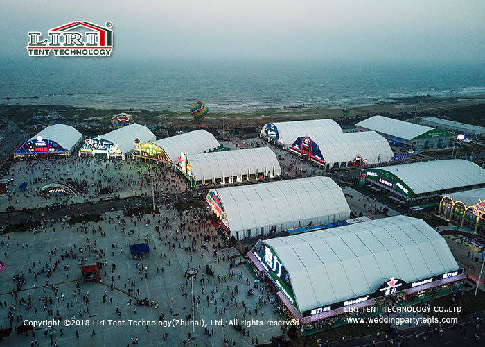 Big Holiday Aluminum PVC Tsingtao Beer Festival Event Tent With 5 Years Warranty