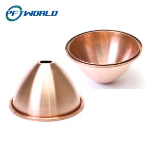 Buy cheap 6063 7075 Alu Spinning Spare Parts Passivate Anodized Metal Forming Service from wholesalers