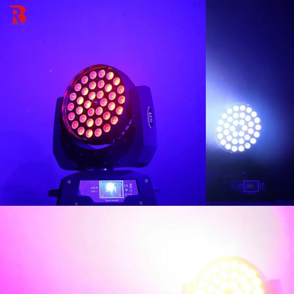 Buy cheap Create Dramatic Atmospheres With 36pcs X 10W RGBW 4-In-1 Zoom LED Moving Head Wash Light from wholesalers