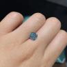 Buy cheap Asscher Cut Blue Synthetic Diamond Lab Engineered Diamonds 1-2 Carat from wholesalers