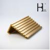 Buy cheap 4meter Length Grooved Stair Treads , Copper Zinc Non Slip Step Nosing from wholesalers