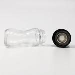 Food Grade Black 94g 60ml 110mm Pepper Glass Jars