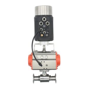 Buy cheap Stainless Steel M22*1.5 Electro Pneumatic Ball Valve Positioner product