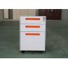 Buy cheap RAL 3 Drawer Mobile Pedestal Cabinet Steel 0.5-1.0mm Thickness from wholesalers