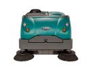 Driving Type Battery Operated Sweeper / Battery Floor Sweeper Excellent Cleaning