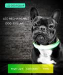 C906 Wholesale Custom USB Rechargeable Flashing Pet Safety Adjustable Length LED