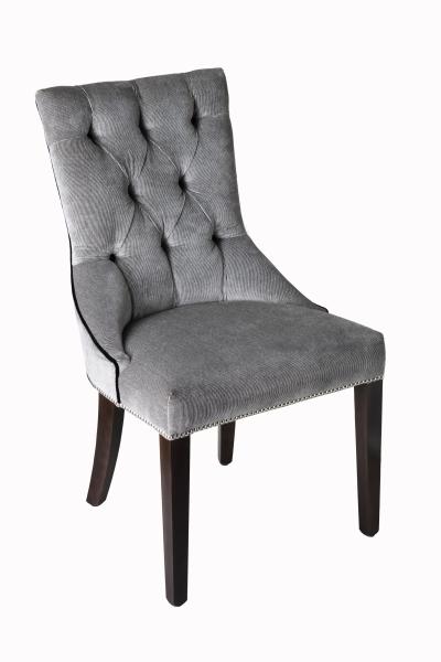 Buy cheap Gelaimei Gray Wooden Hotel Chairs Button Back Chair Customized from wholesalers