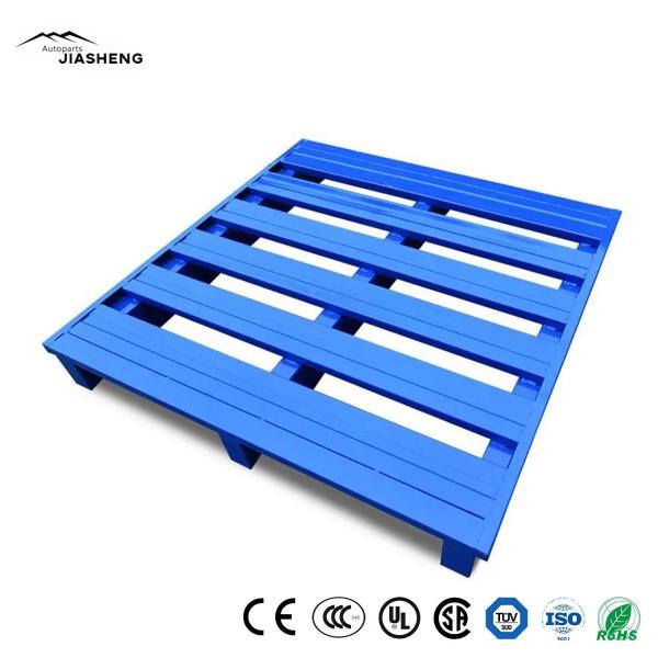 Buy cheap Double Faced Aluminum Alloy Pallet Blue metal pallet Stackable from wholesalers