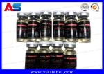 PARA PHARMA Small Bottle Labels Printing , 10ml Labels For Glass Vials Custom