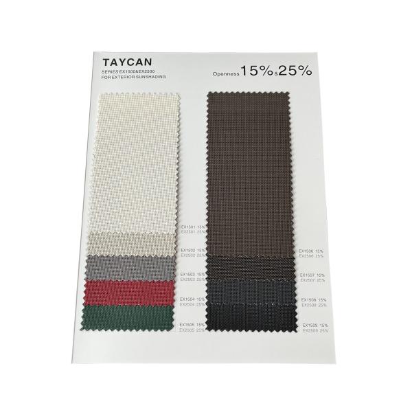 Buy cheap Roller Curtain Blinds Fiberglass Sunscreen Fabric Sample Swatch 48x46 Inch from wholesalers