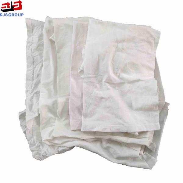 Grade A 5 lbs White Rags Cut Garment Recycling Rags High Grade industrial