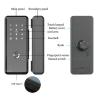 Buy cheap 3D Face Tuya Glass Door Smart Lock Full Automatic Fingerprint Passcode IC Card from wholesalers