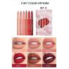 Buy cheap Rotating Sharpenable Matte Lip Liner Crayon Smudge Resistant Hydrating Nude Velvety Feel Lipstick from wholesalers