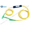 Buy cheap ABS 3m 1X2 FBT Single Mode Optical Coupler SC APC 1310nm 1550nm from wholesalers