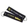 Buy cheap Non - Toxic Embroidered Key Tags Comfortable Touchness For Advertising from wholesalers