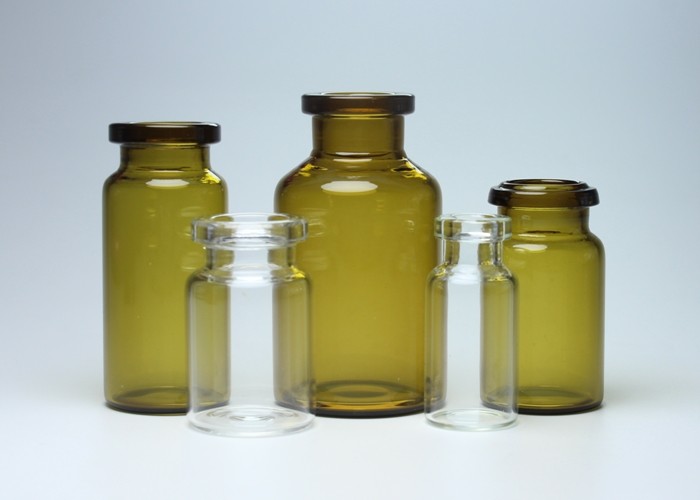 Clear Medical Glass Vials , Amber Glass Vial 2ml 5ml 10ml 30ml Capacity