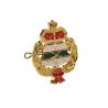 Buy cheap Military High Polished 1" Antique Police Badges Hat Shoulder Chest Badge from wholesalers