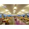 Buy cheap 15m by 40m White PVC Waterproof Luxury Wedding Tents , White Wedding Reception Tent from wholesalers