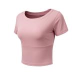 Buy cheap Seamless Lightweight Yoga Shirts Cool-dry Sports Crop Tops Short Sleeve Fitness from wholesalers