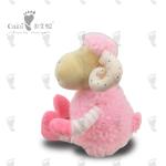 Child Friendly Fabric Dog Toys Customized Fabric Goat Dog Toy 30 X 20cm