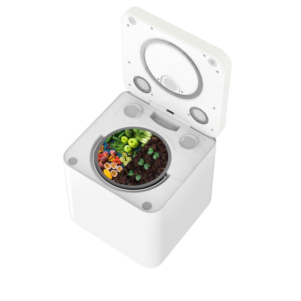 Buy cheap Food Garbage Composter Organic Waste Composting Machine Turning Food Waste to Nutrient Fertilizer Food Cycler Composter from wholesalers