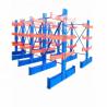 Buy cheap Single / Double Side Warehouse Cantilever Steel Rack Custom Size ISO9001 / SGS from wholesalers