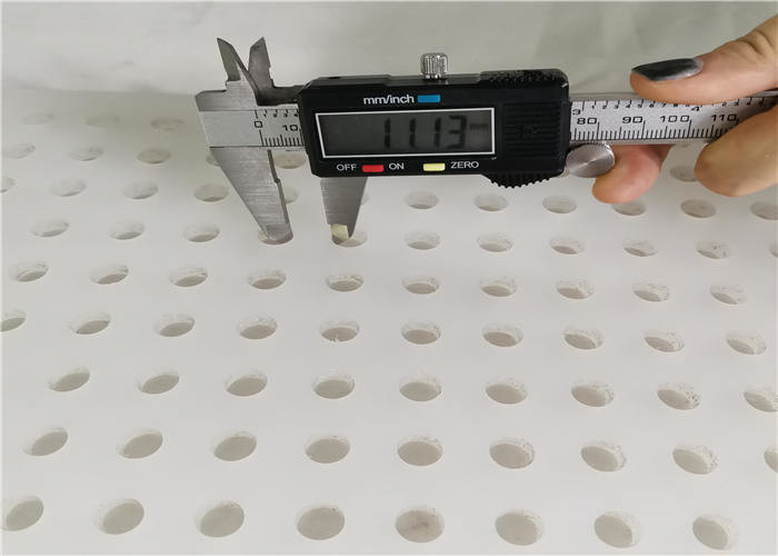 ISO9001 20mm Perforated PVC Sheet For Plastic Filters