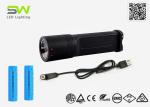 High 800 Lumen LED Inspection Flashlight Rechargeable By USB Magnetic Cable