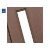 Buy cheap Classic Black Walnut Veneer Fireproof Wooden Glass Door from wholesalers