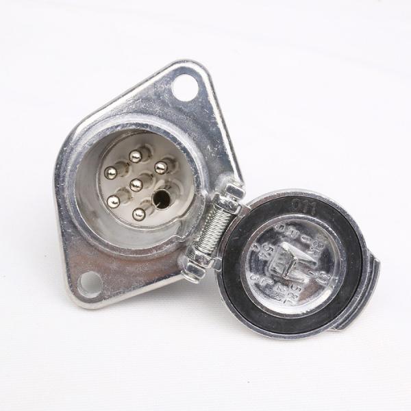 Buy cheap Aluminum Trailer Socket Automotive Trailer Connectors Seven Pins With Metal Shell from wholesalers