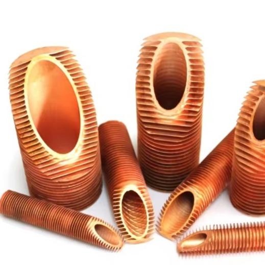Buy cheap DELLOK Aluminium Finned Tubes OD73.5mm Daily Capacity Up To 3500 Meters for Heat Dissipation from wholesalers