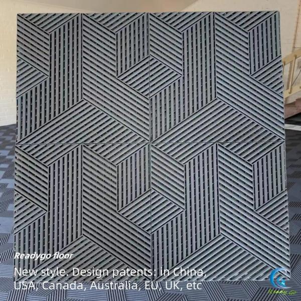 Buy cheap Premium Black Garage Floor Tile PP Rubber Matting For Garage Floor from wholesalers
