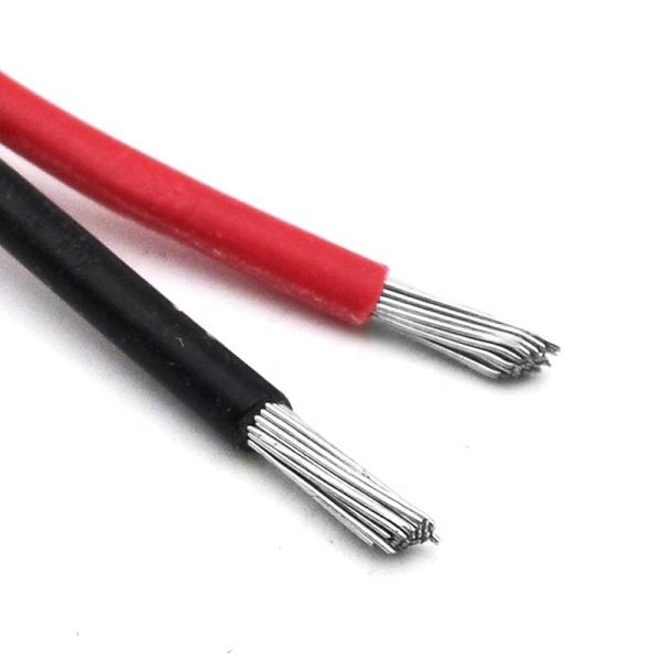 Buy cheap 1.5mm2 PV Solar Cable Dual Core 2000 AWG Flame Resistance Tinned Copper Conductor from wholesalers