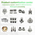 SKD61 Sturdy Molded Precision Components , 44-46 HRC EDM Wire Cut Parts