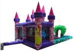 Commercial Inflatable Bounce House Combo Princess Castle Play Zone Customized