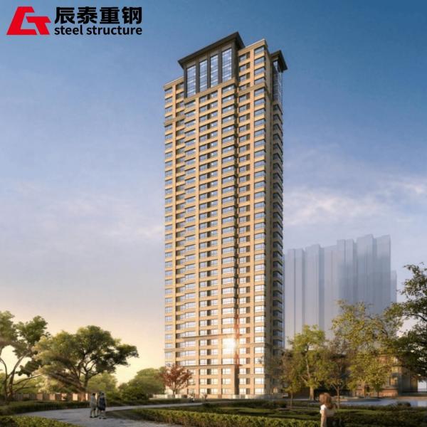 Buy cheap Prefabricated Steel Grid Metal Material Steel Structure High Rise Building from wholesalers