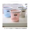Buy cheap Plastic Dustbin For Office Home Use Kids Room With Pressure Ring from wholesalers
