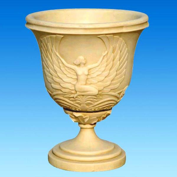 Buy cheap Decoration Cast Iron Garden Urns Planters Metal Material For Villa Garden from wholesalers