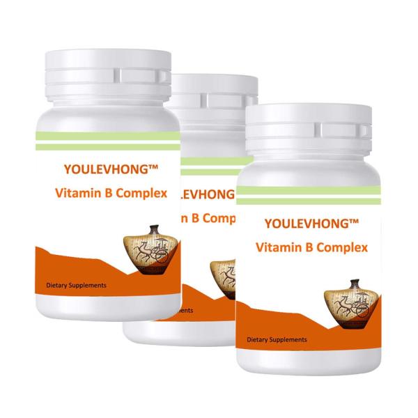 Buy cheap Metabolism Vitamin B Complex Folic Acid Supports Immune Health With Strength Niacin And Biotin Supplement from wholesalers
