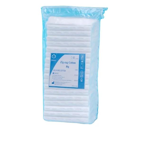 Buy cheap High Breathability Multifunctional Zig Zag Cotton Pleats Regular Folding Height 4.5cm from wholesalers