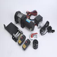 Buy cheap Steel Rope Electric ATV Manual Winch 4500lbs heavy duty product