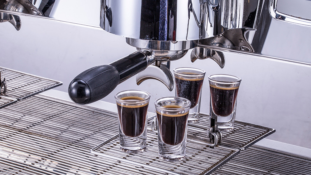Commercial Espresso Coffee Maker , 10.5L 9Bar Cappuccino Coffee Machine