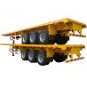 Buy cheap 37 Ton Flatbed Tractor Trailer 20Ft Container Semi Transport from wholesalers