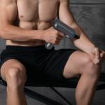 24W FCC Approval Deep Muscle Fascia Gun , Smart Fascia Massager For Neck